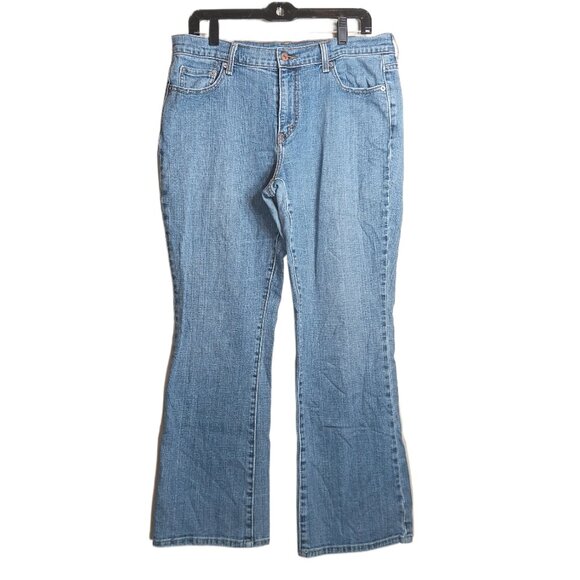 Levi’s 515 Bootcut Jeans Women’s 12 Short Light Wash Mid Rise Y2K Retro - Picture 1 of 4